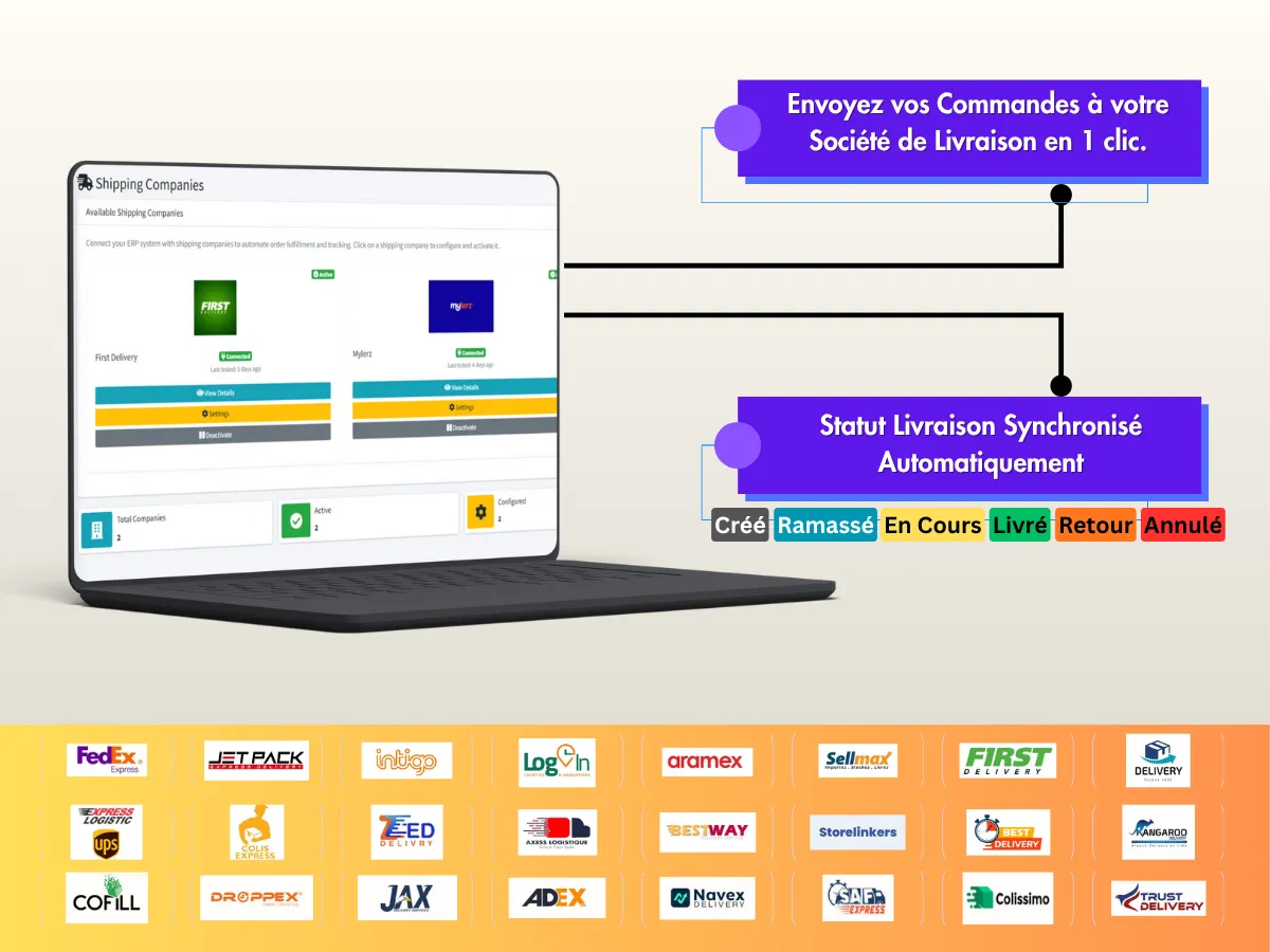 Gestion des livraisons